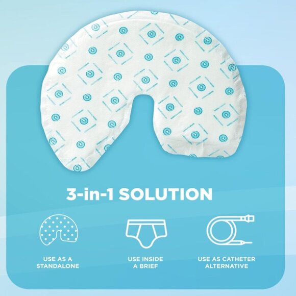 QuickChange Men's Incontinence Wrap 35 Count - Picture 1 of 7